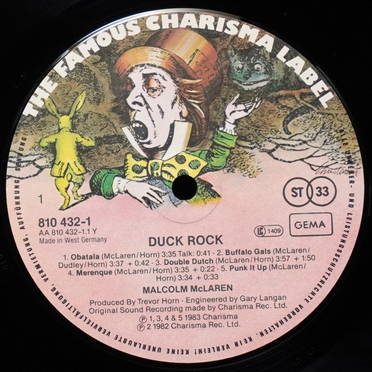 LP Malcolm McLaren — Duck Rock фото 3