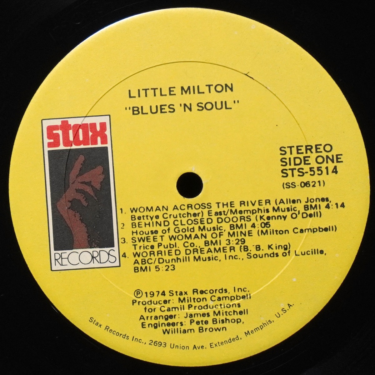 LP Little Milton — Blues'N Soul фото 3