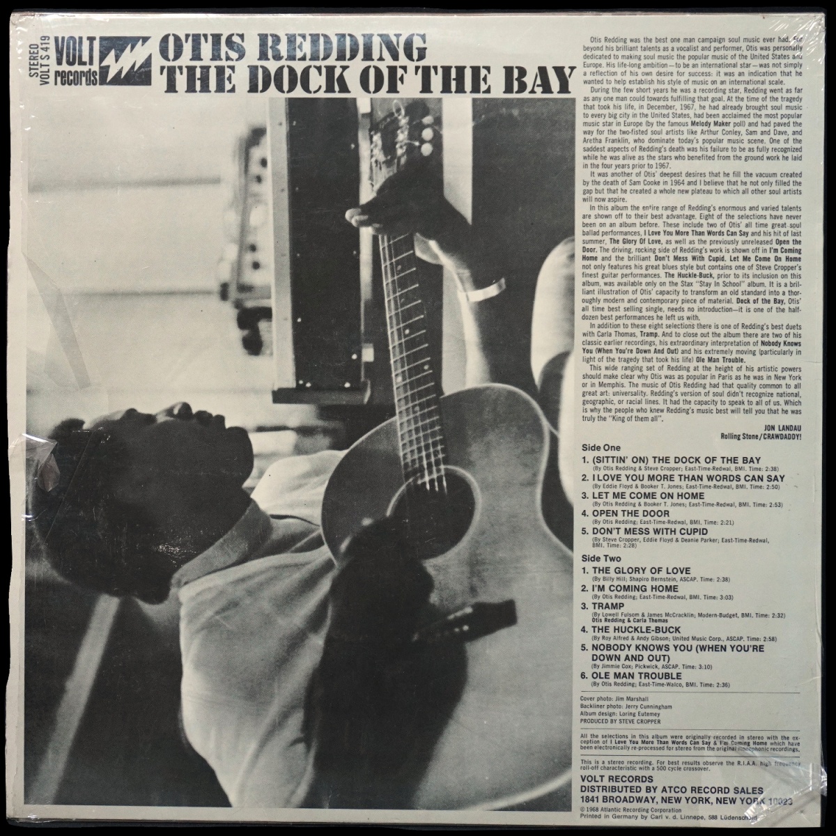 LP Otis Redding — Dock Of The Bay фото 2
