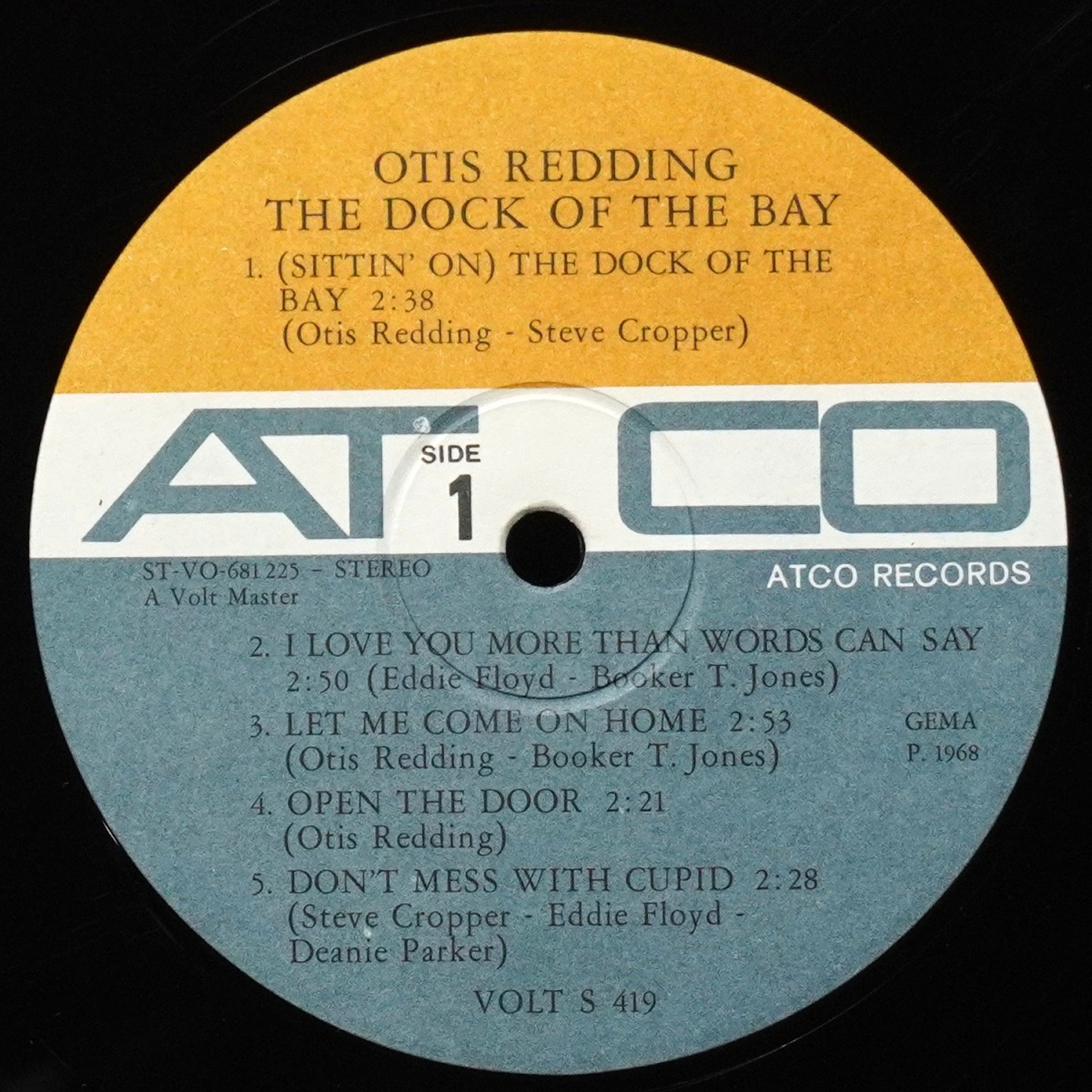 LP Otis Redding — Dock Of The Bay фото 3