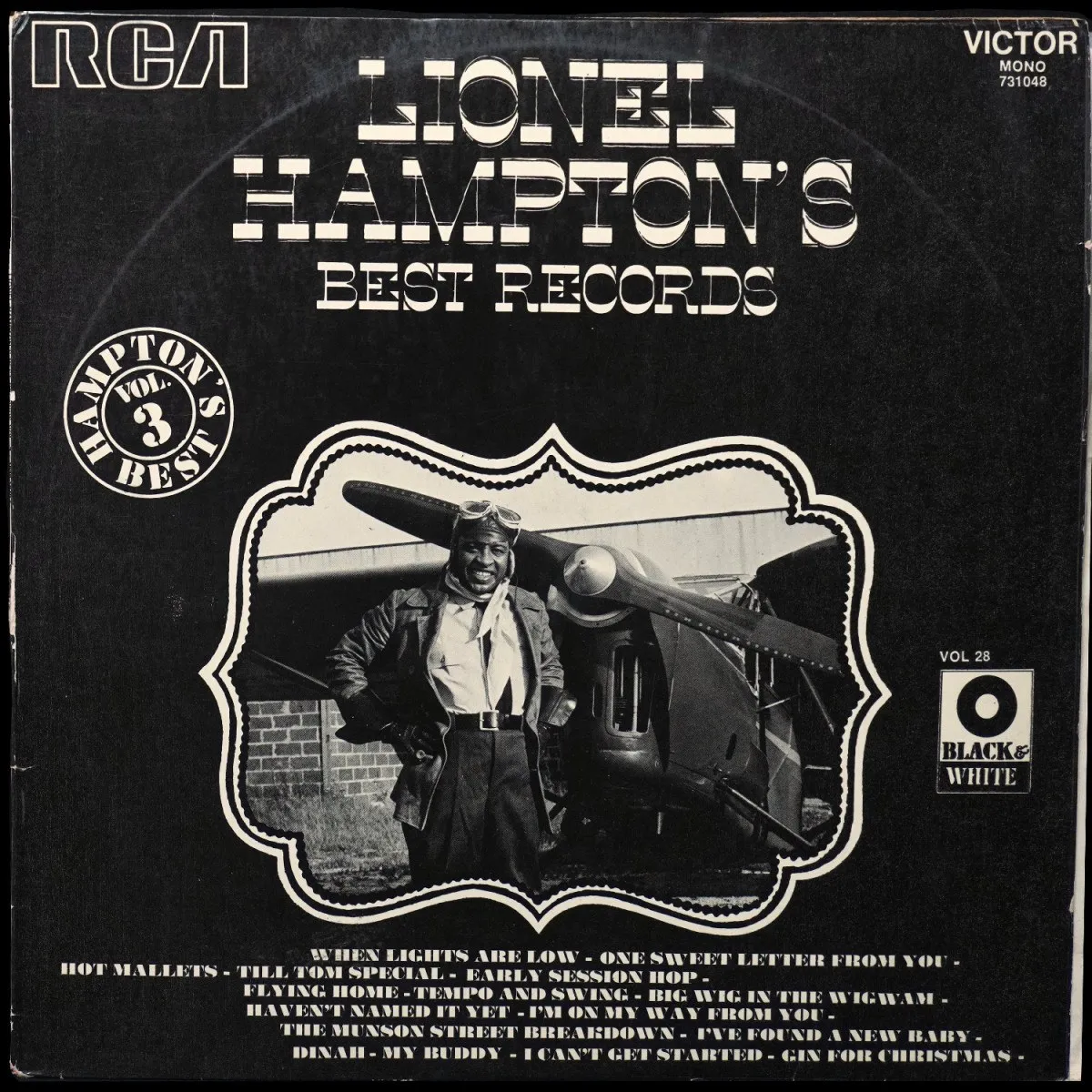 LP Lionel Hampton — Lionel Hampton's Best Records (1939-1940) (моно) фото