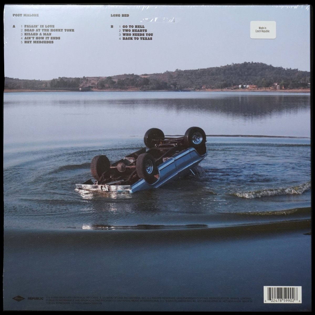 LP Post Malone — Long Bed (цветной винил) фото 2