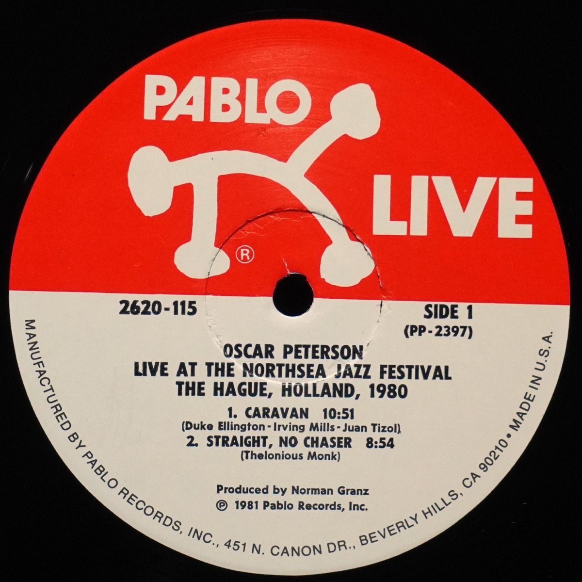 LP Oscar Peterson — Live At The Northsea Jazz Festival, The Hague, Holland, 1980 (2LP) фото 2