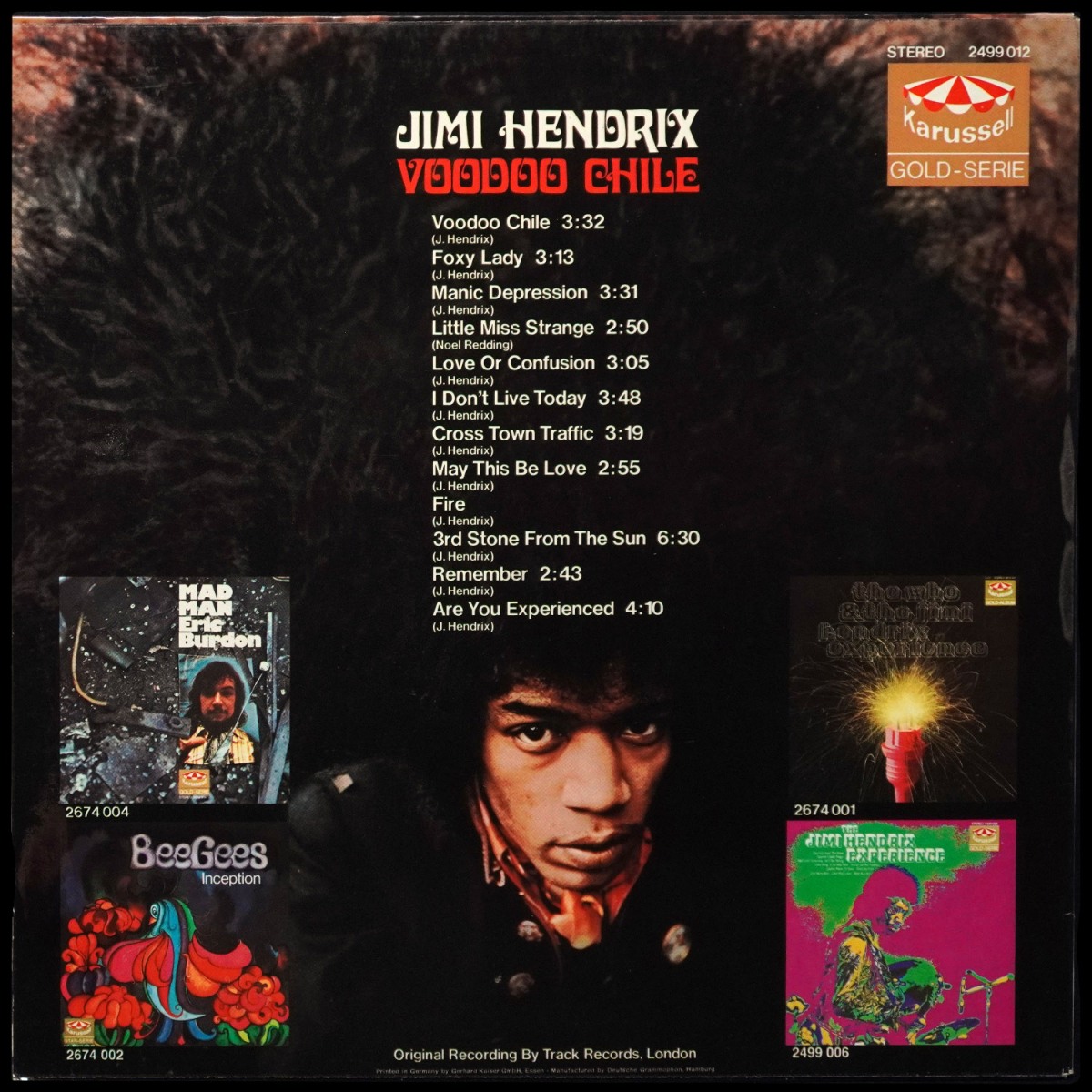 LP Jimi Hendrix — Voodoo Chile фото 2