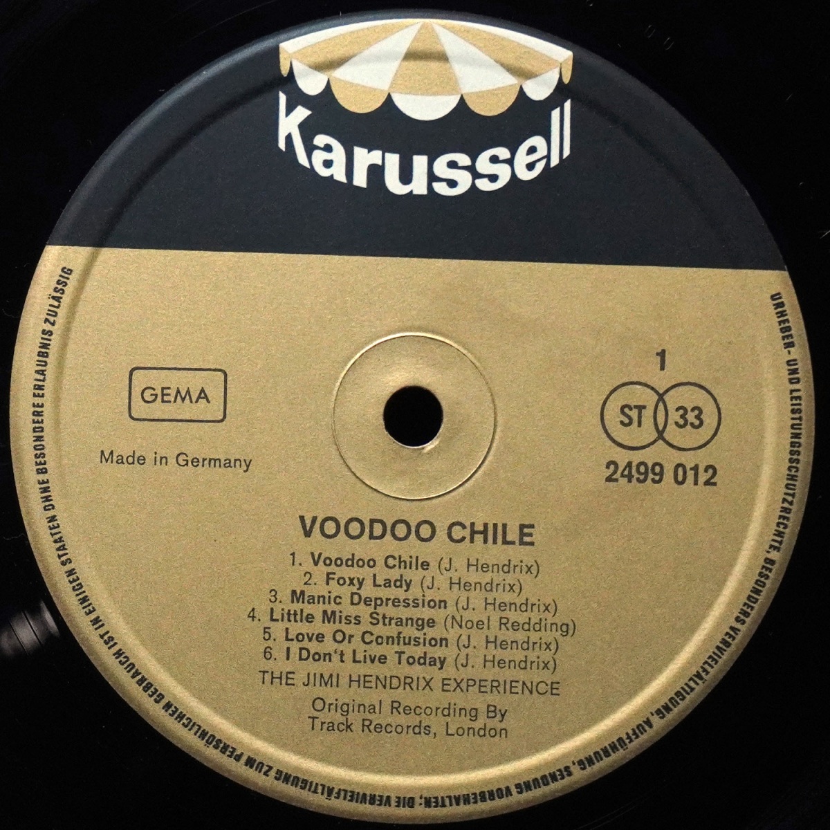LP Jimi Hendrix — Voodoo Chile фото 3