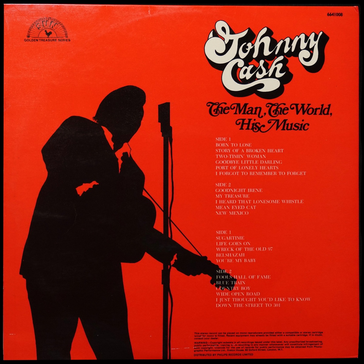 LP Johnny Cash — Man, The World, His Music (2LP) фото 2