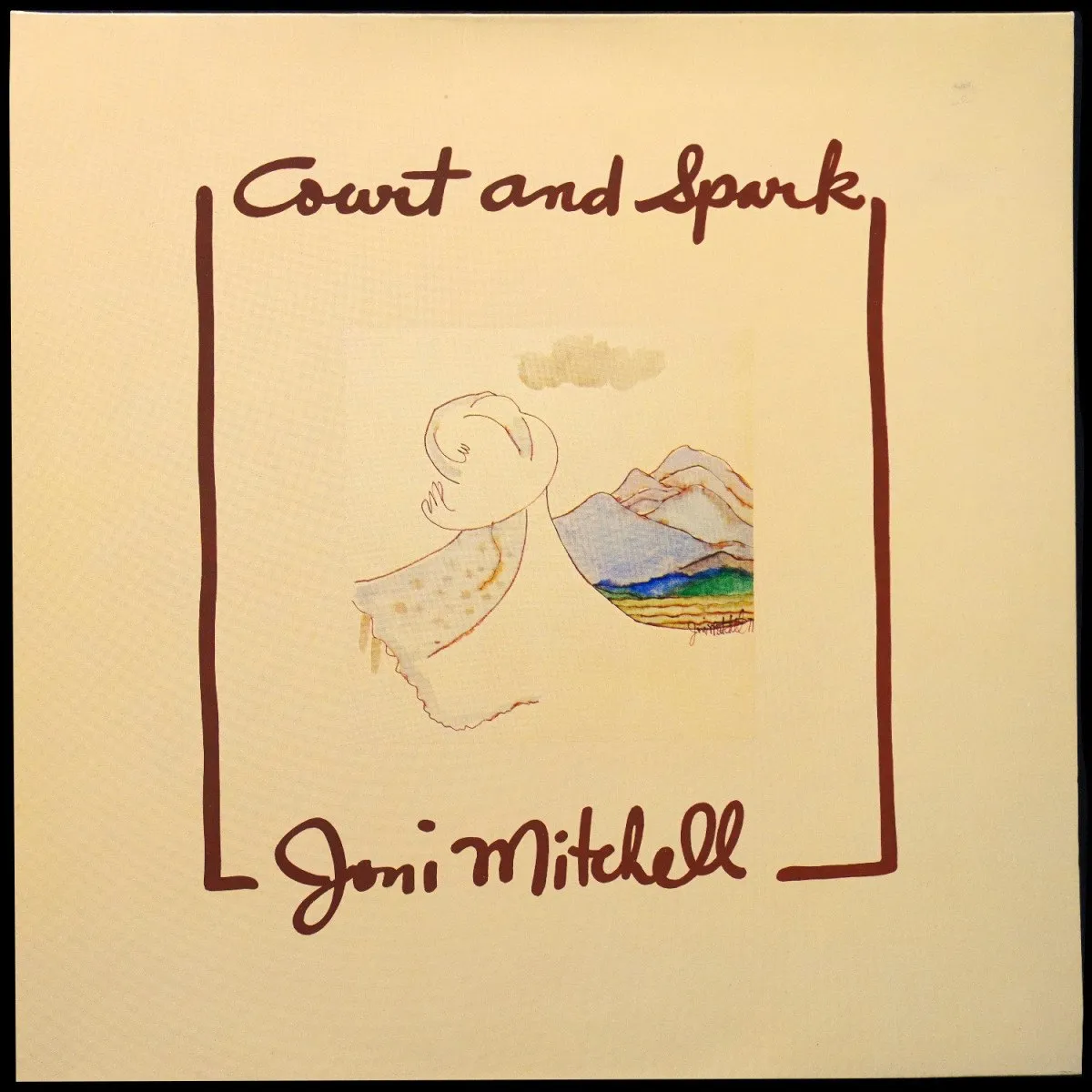LP Joni Mitchell — Court And Spark фото