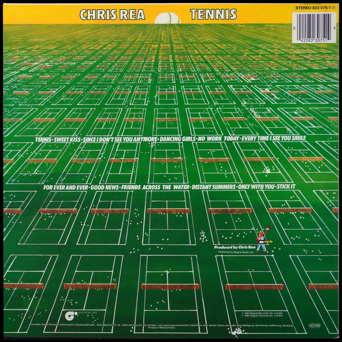 LP Chris Rea — Tennis фото 2