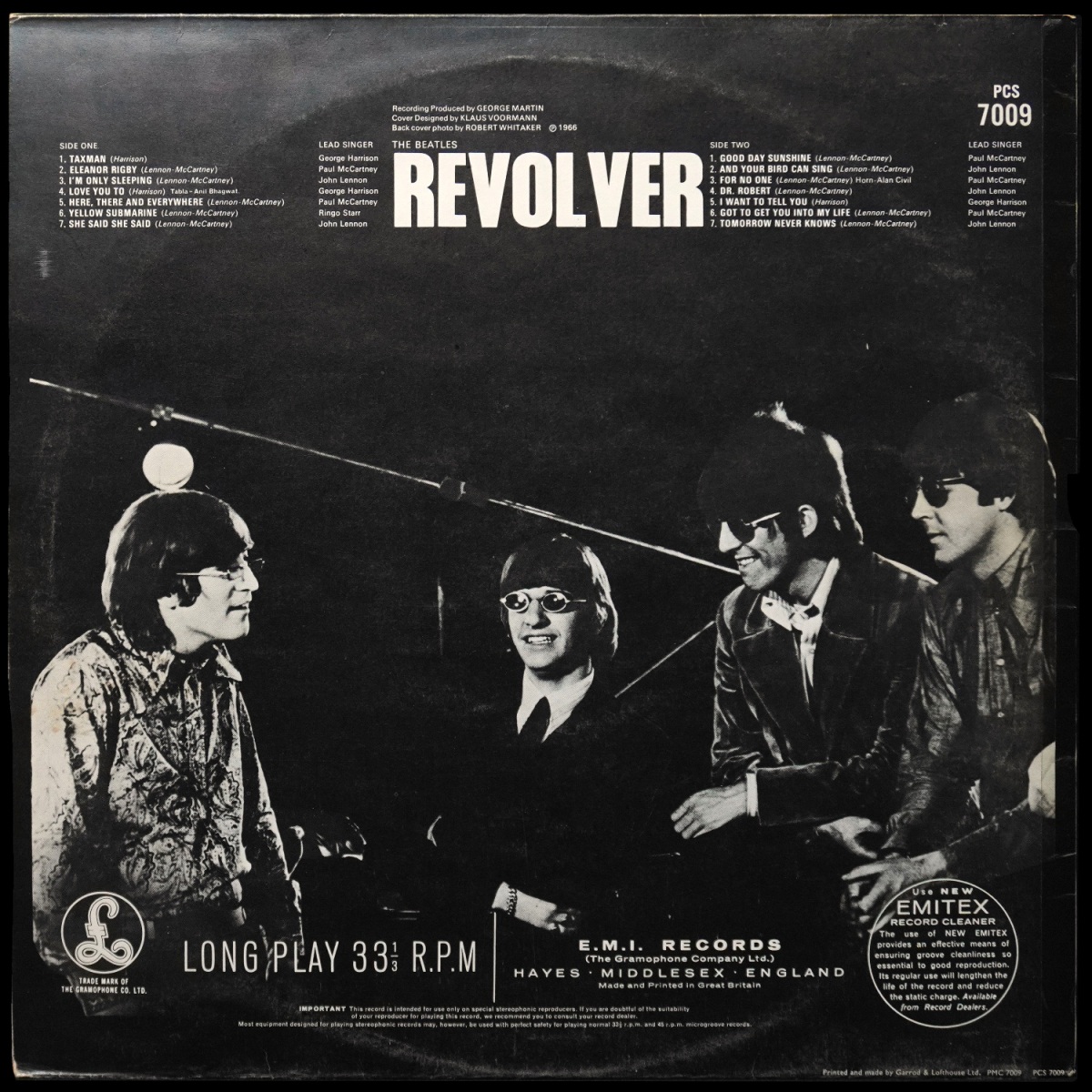 LP Beatles — Revolver фото 2