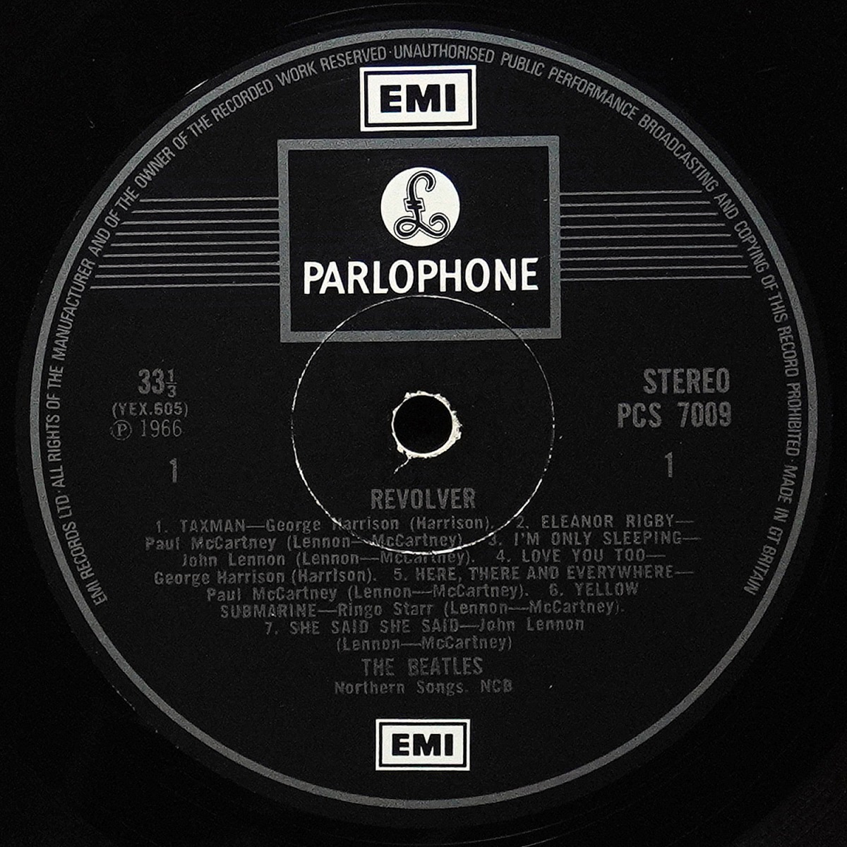 LP Beatles — Revolver фото 3