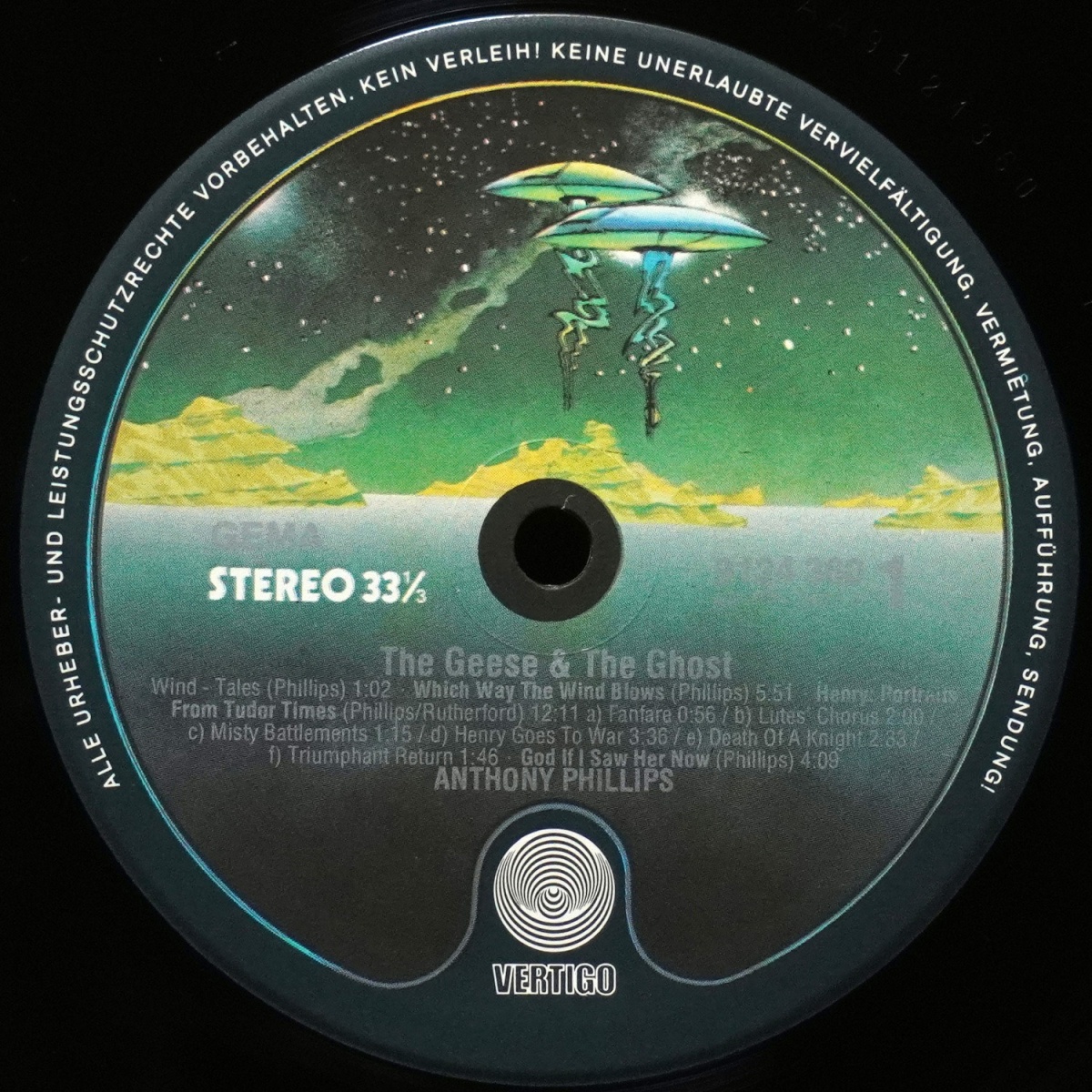 LP Anthony Phillips — Geese & The Ghost фото 3