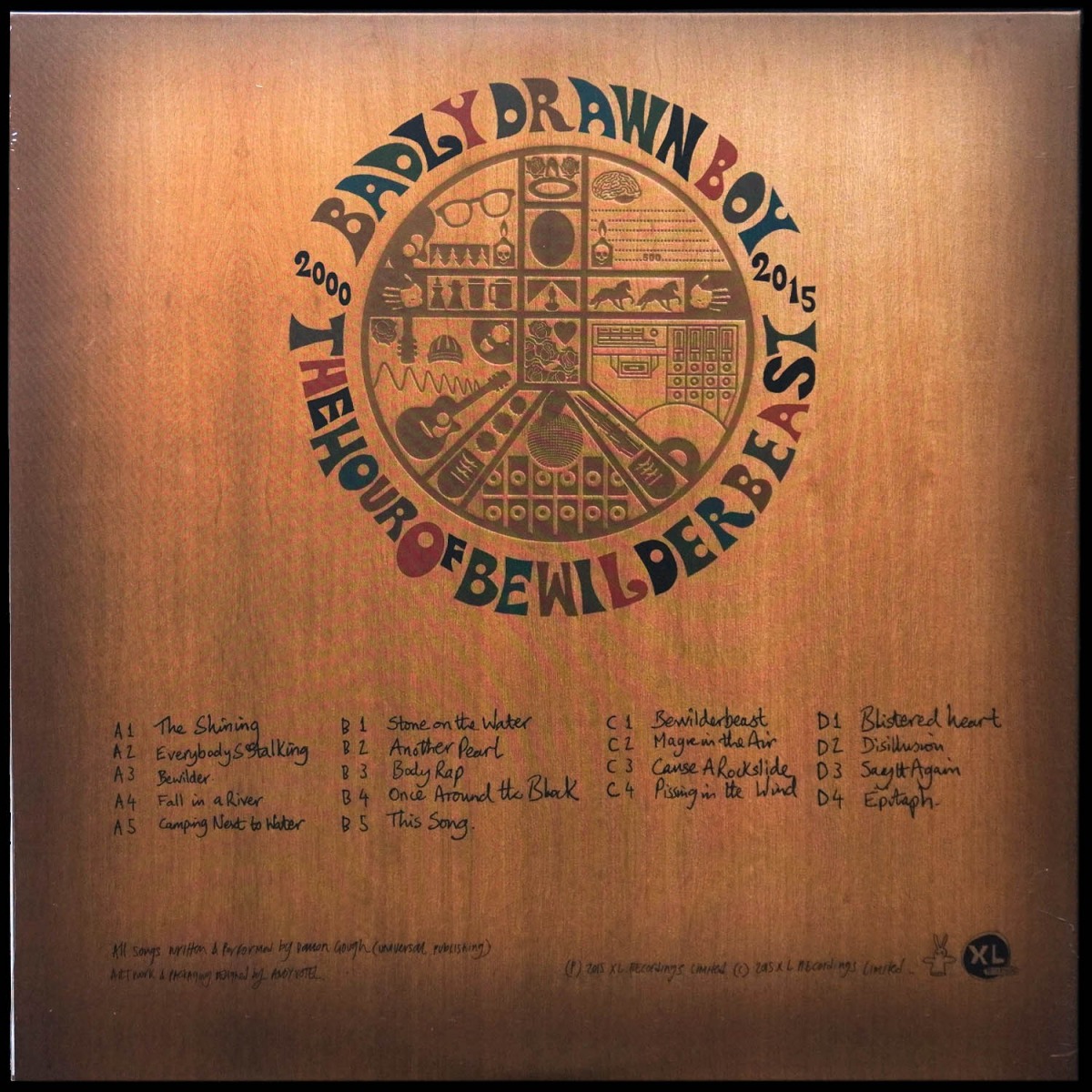 LP Badly Drawn Boy — Hour Of Bewilderbeast (2LP) фото 2