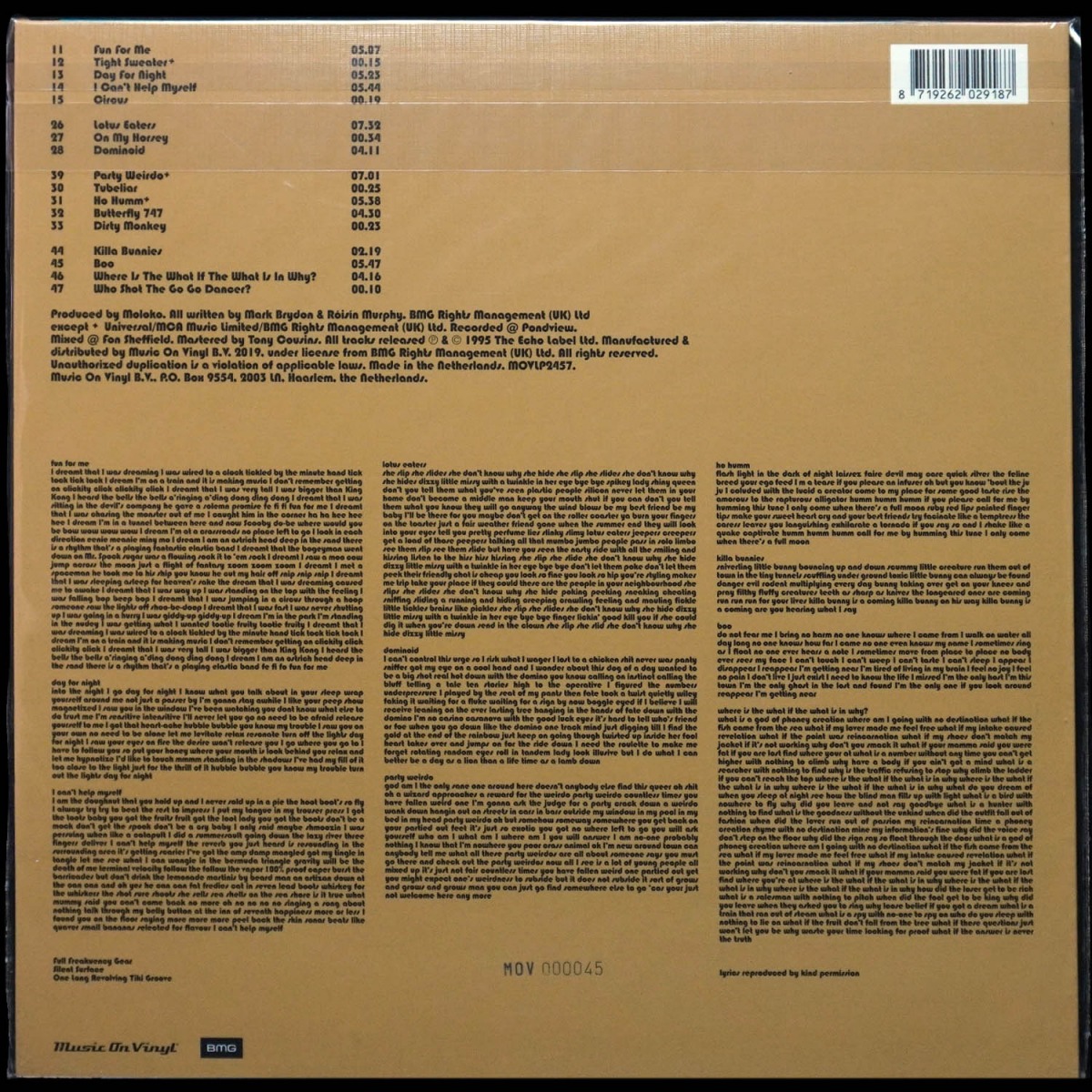 LP Moloko — Do You Like My Tight Sweater? (2LP) фото 2