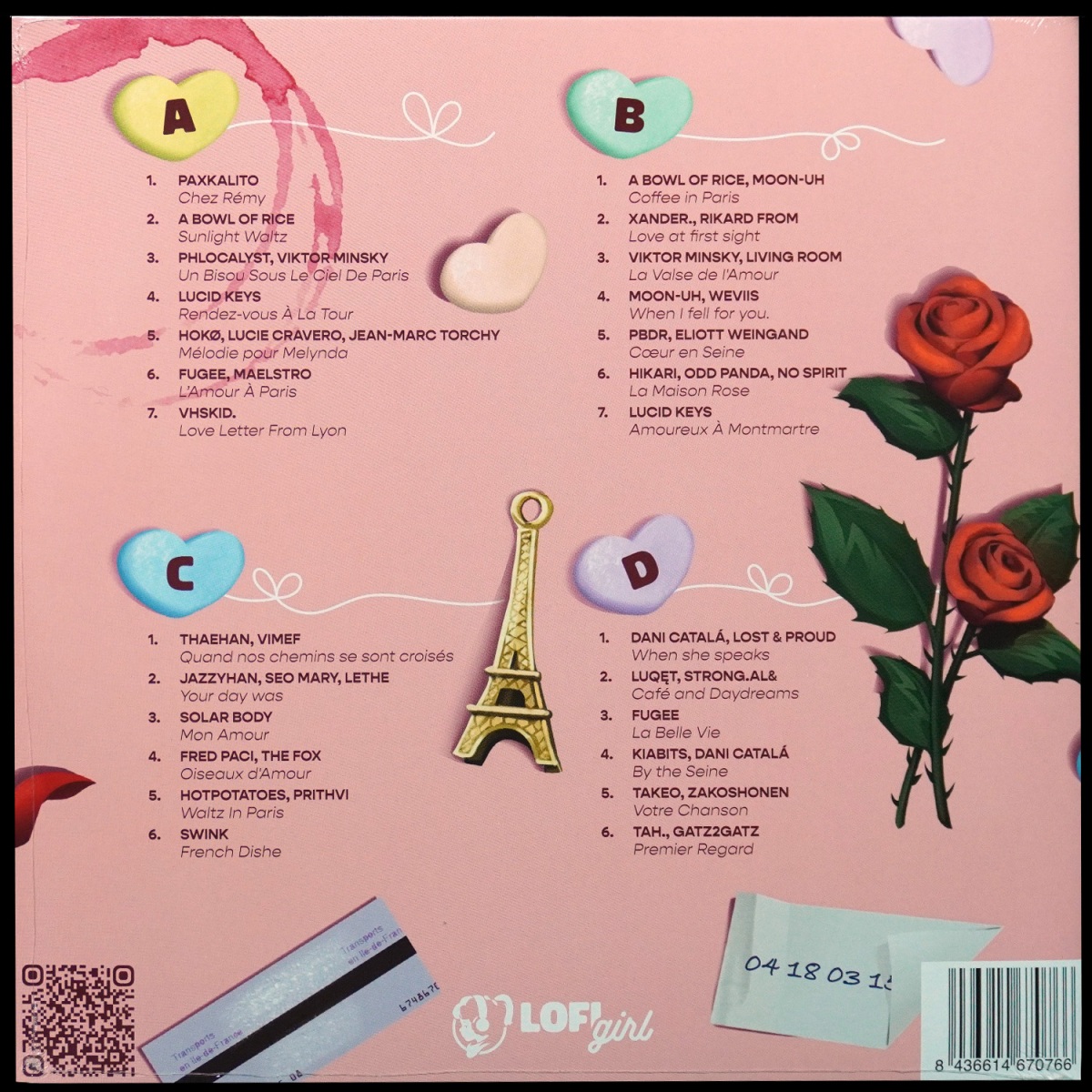 LP V/A — Parisian Romance (2LP, цветной винил) фото 2