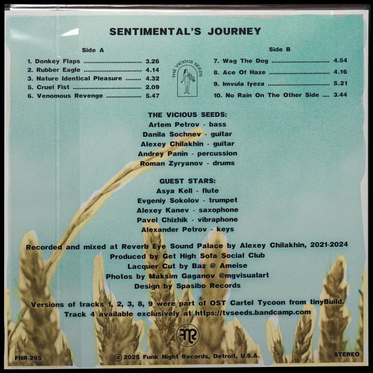 LP Vicious Seeds — Sentimental's Journey фото 2