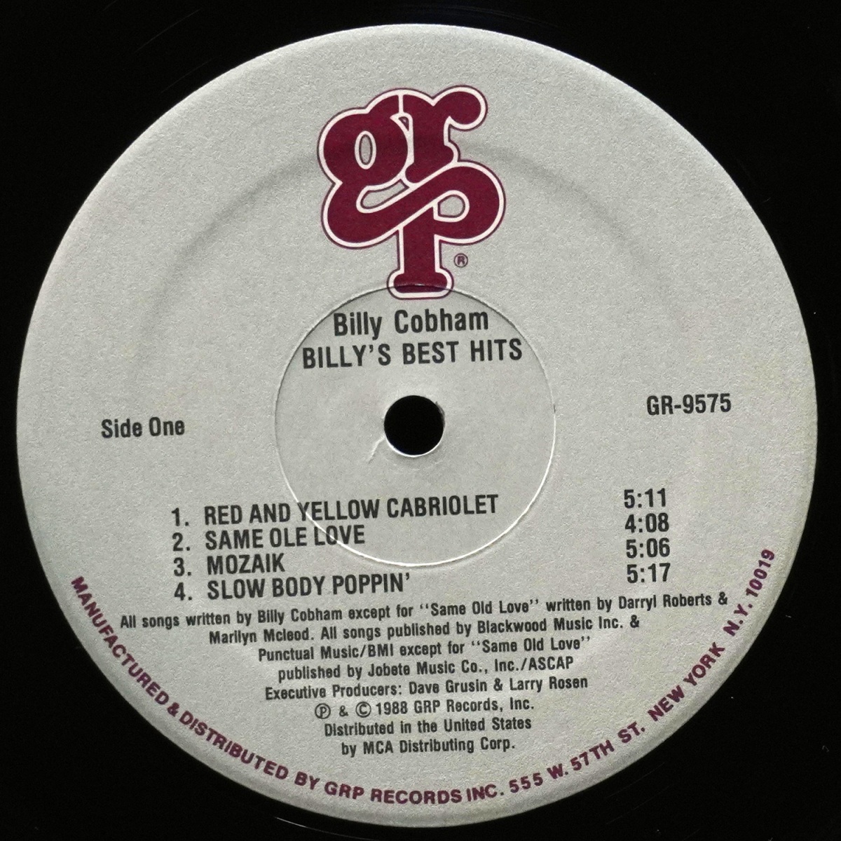 LP Billy Cobham — Billy's Best Hits фото 2