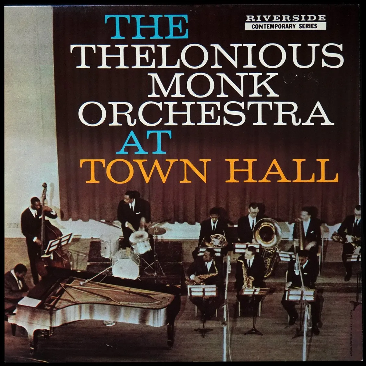 LP Thelonious Monk Orchestra — At Town Hall фото