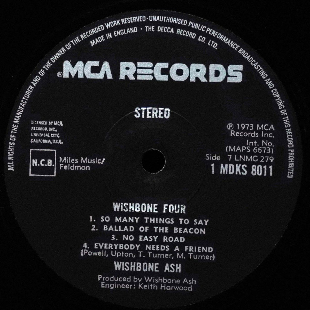 LP Wishbone Ash — Wishbone Four фото 3