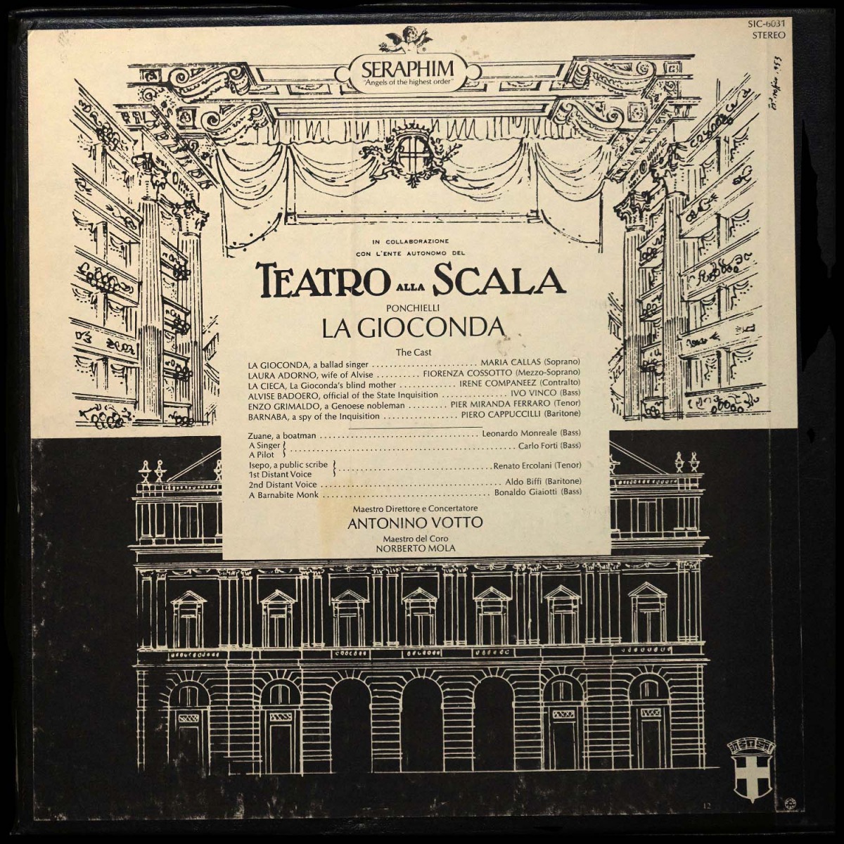 LP Maria Callas — Ponchielli: La Gioconda (3LP, Box Set, + буклет) фото 2