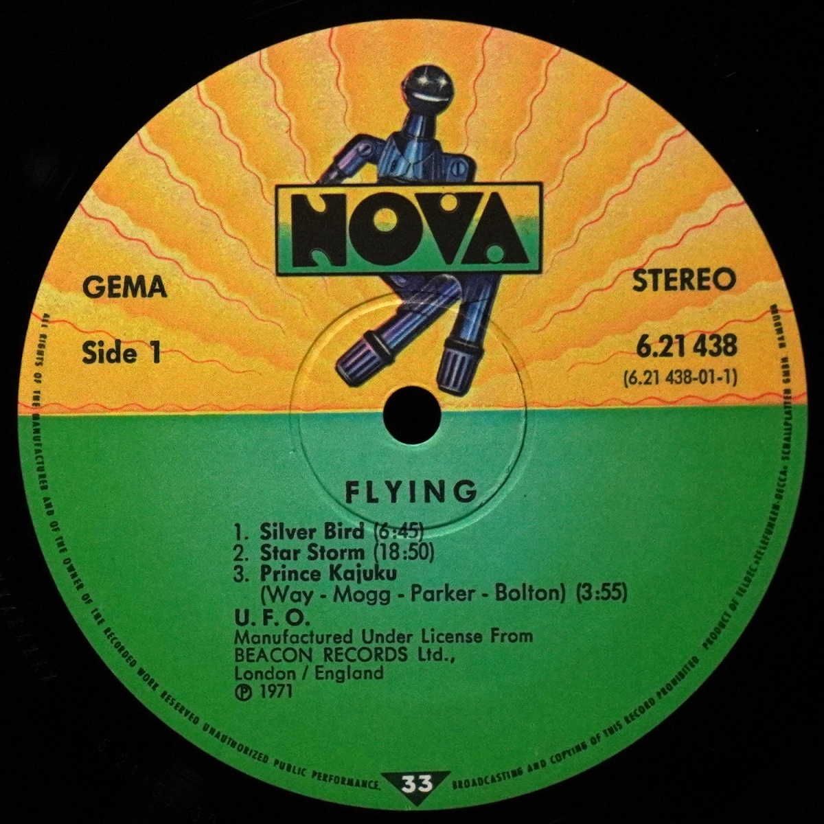 LP UFO — UFO 2 - Flying - One Hour Space Rock фото 3