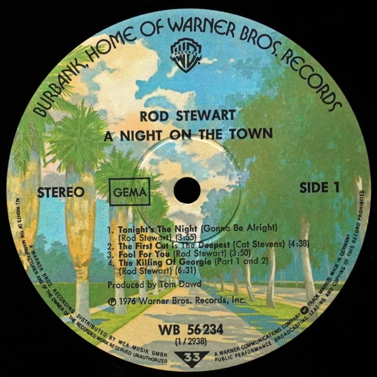 LP Rod Stewart — A Night On The Town фото 2
