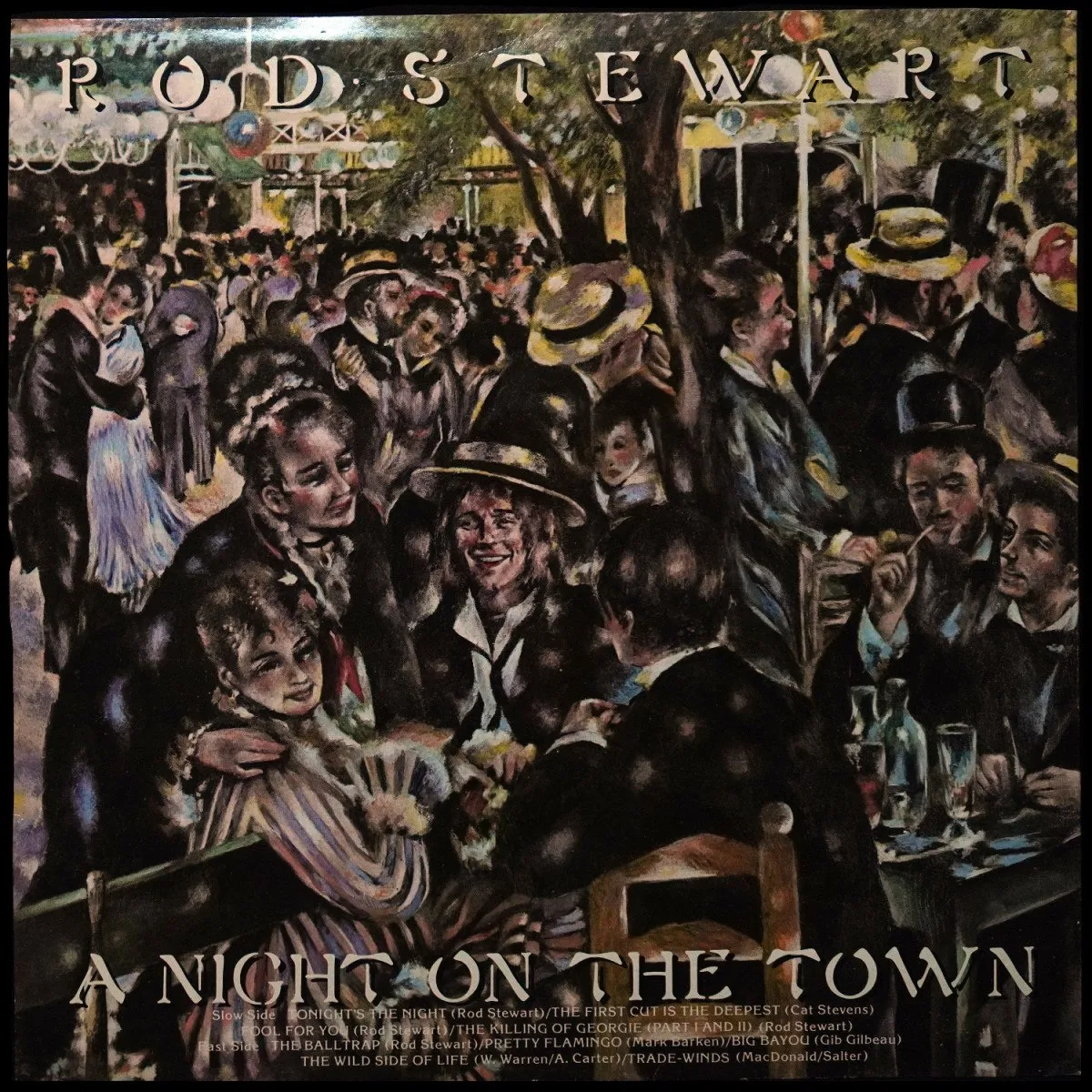 LP Rod Stewart — A Night On The Town фото