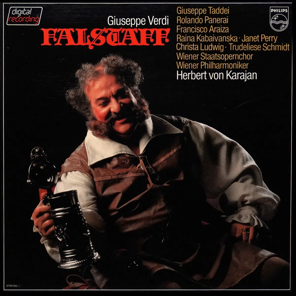 LP Herbert Von Karajan — Verdi: Falstaff (3LP Box-Set, буклет) фото