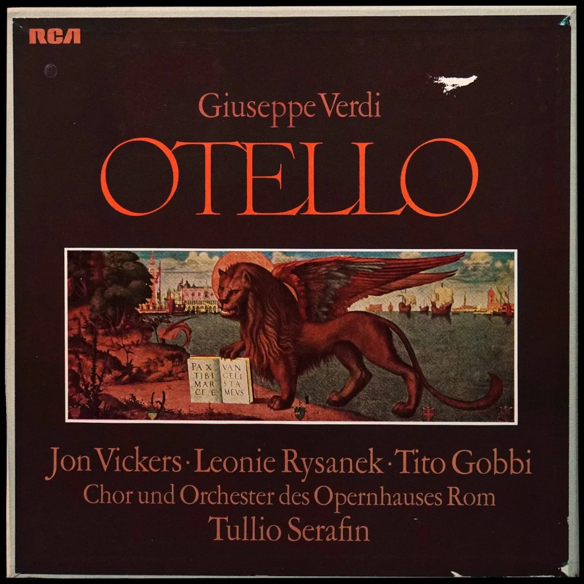 LP Tullio Serafin — Verdi: Otello (3LP Box-Set) фото