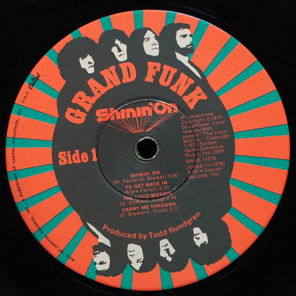 LP Grand Funk — Shinin' On фото 2