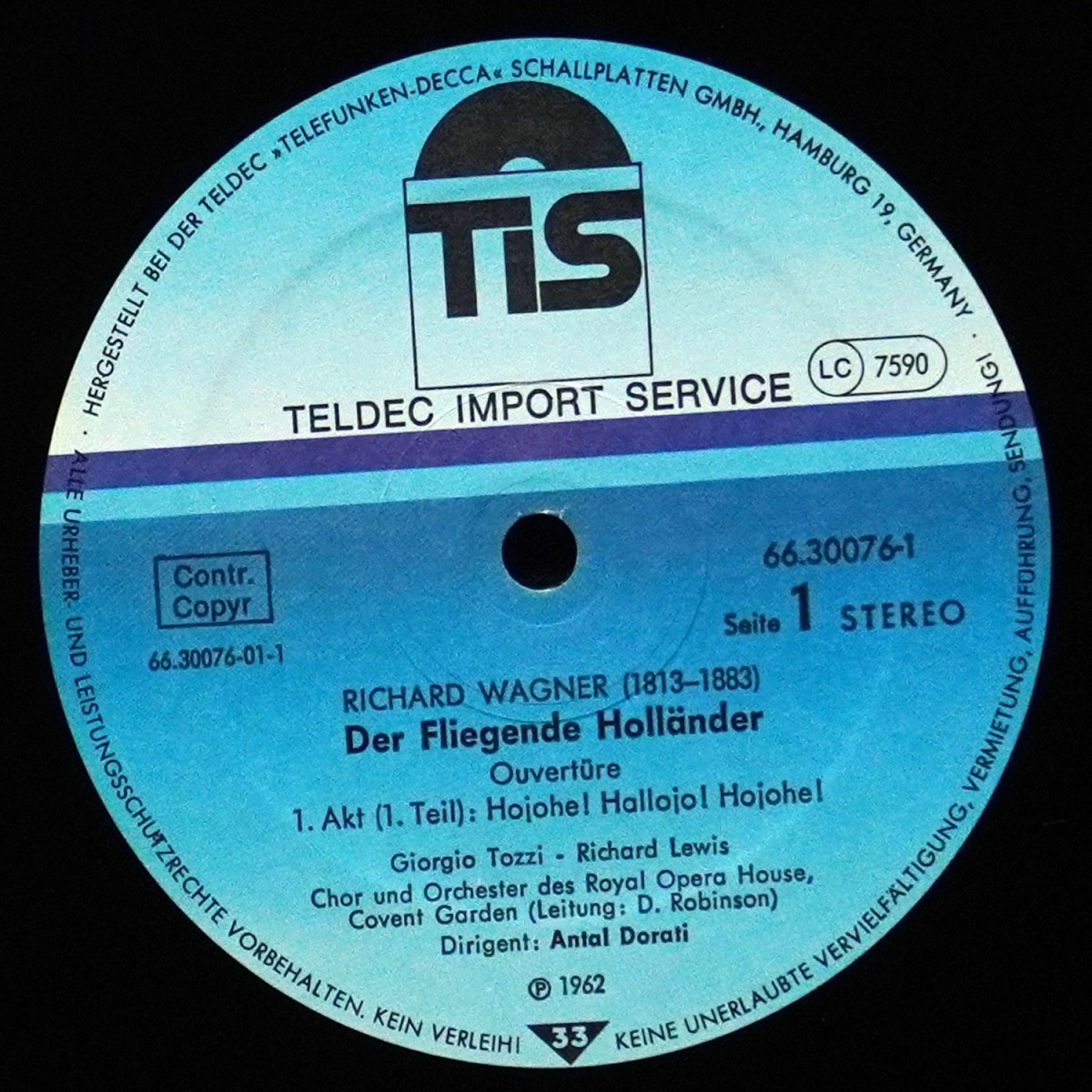 LP Antal Dorati — Wagner: Der Fliegende Hollander (3LP Box-set) фото 2