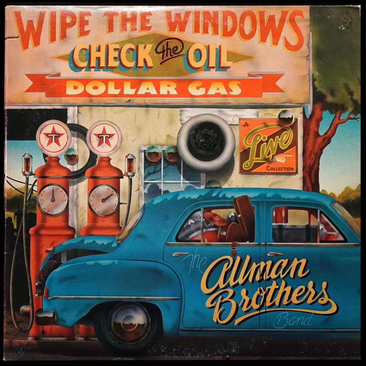 LP Allman Brothers Band — Wipe The Windows, Check The Oil, Dollar Gas (2LP) фото