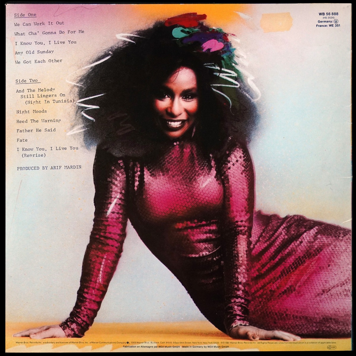 LP Chaka Khan — What Cha' Gonna Do For Me фото 2
