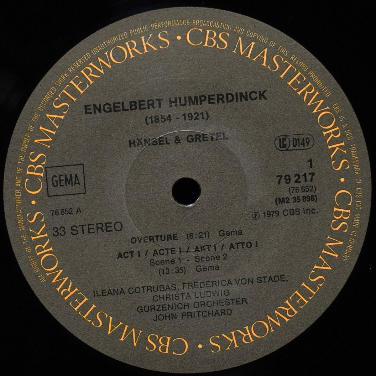 LP John Pritchard — Humperdinck: Hansel & Gretel (2LP-бокс, + буклет) фото 2