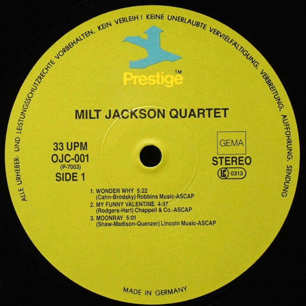 LP Milt Jackson — Milt Jackson Quartet фото 3