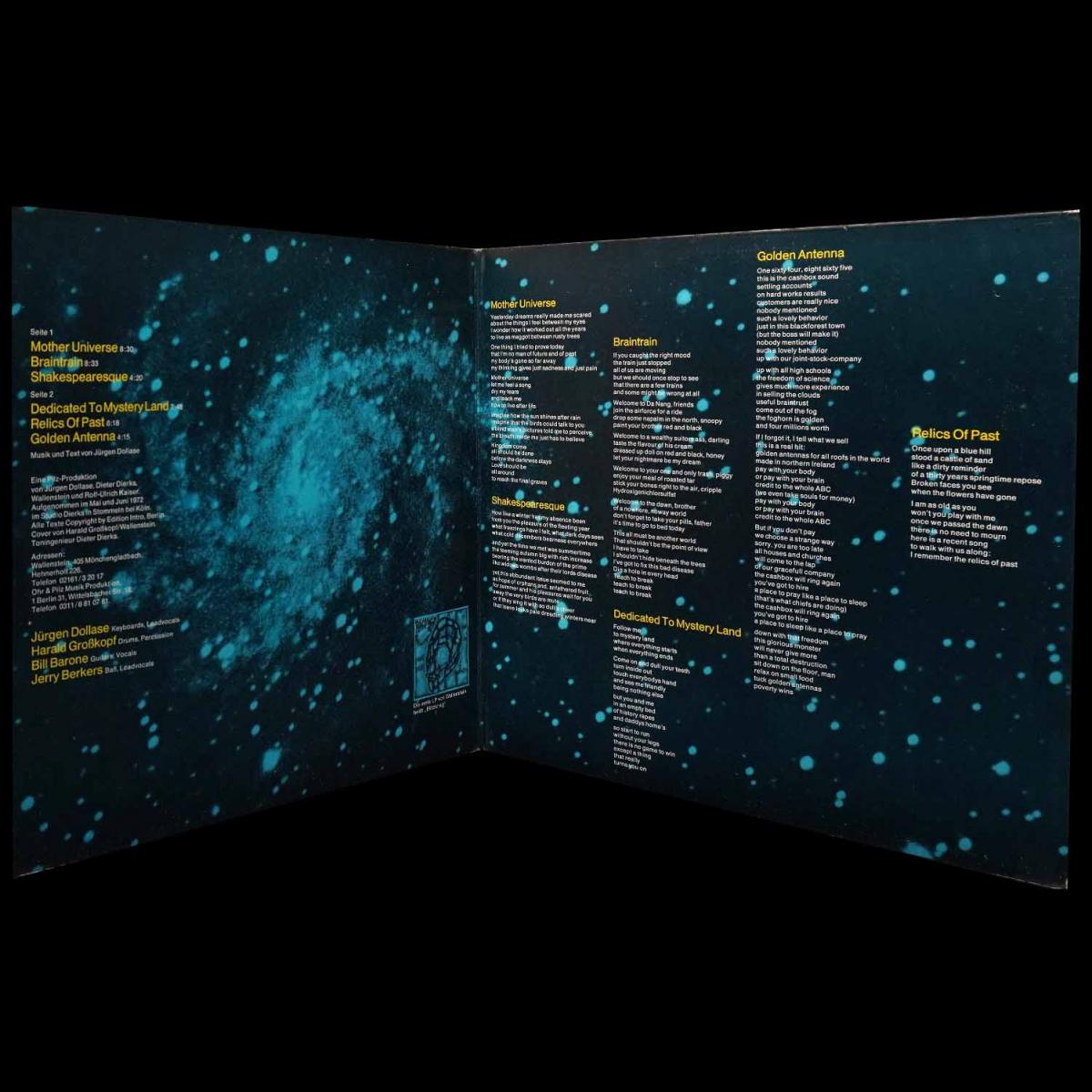 LP Wallenstein — Mother Universe фото 5