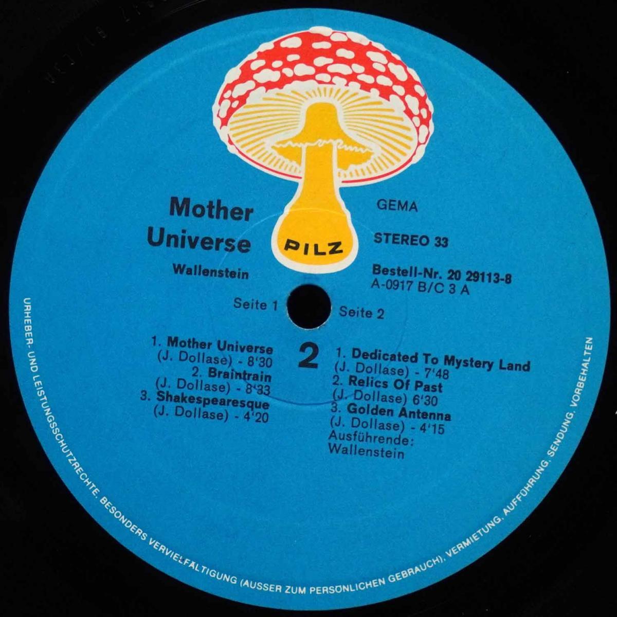 LP Wallenstein — Mother Universe фото 4