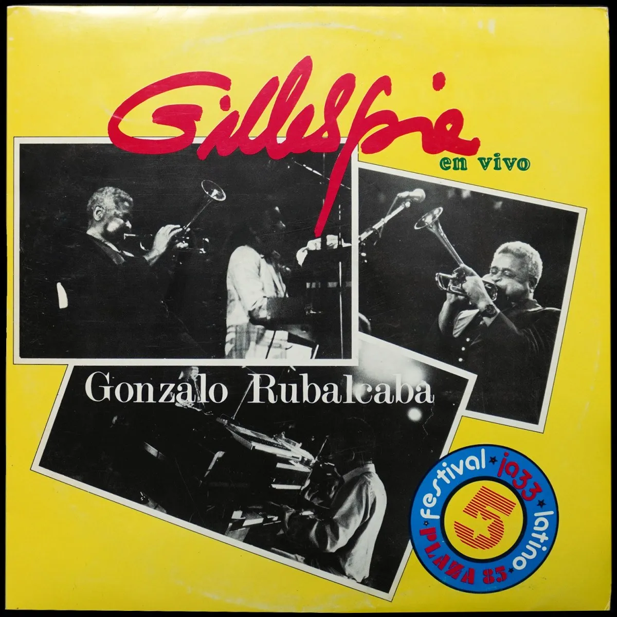 LP Dizzy Gillespie — Gillespie En Vivo фото