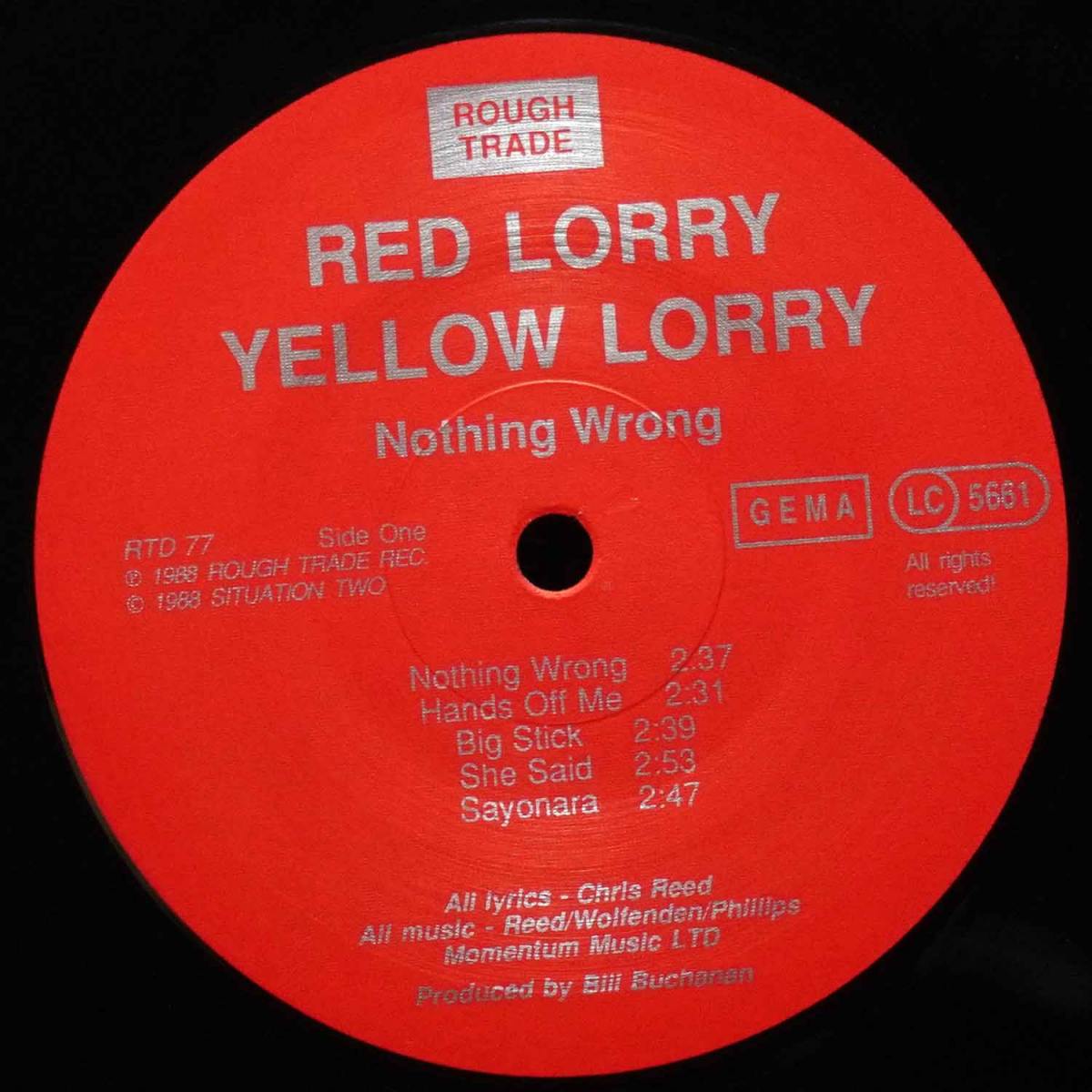 LP Red Lorry Yellow Lorry — Nothing Wrong фото 2