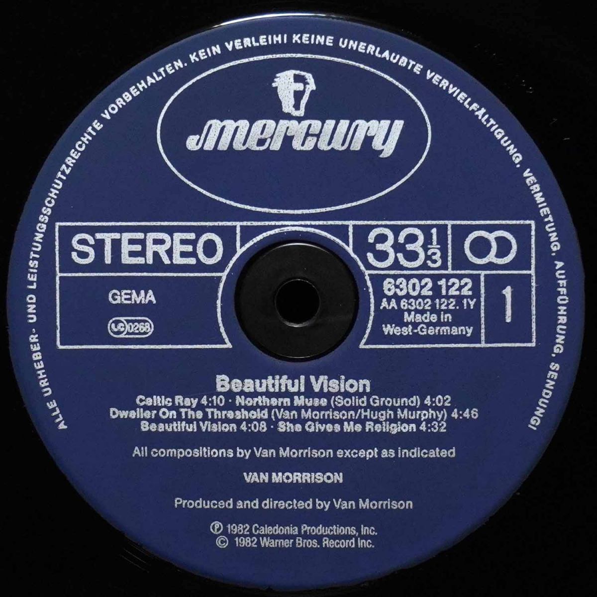 LP Van Morrison — Beautiful Vision фото 2