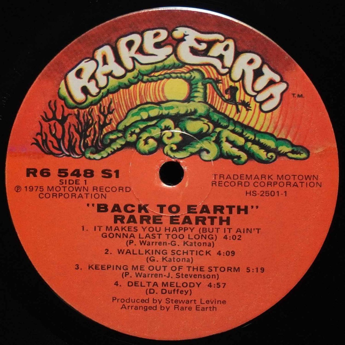 LP Rare Earth — Back To Earth фото 3
