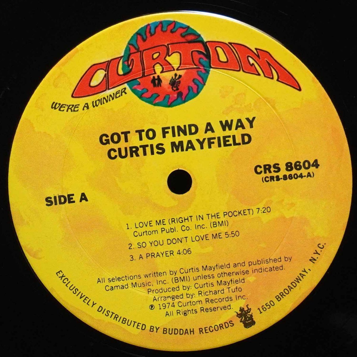 LP Curtis Mayfield — Got To Find A Way фото 3