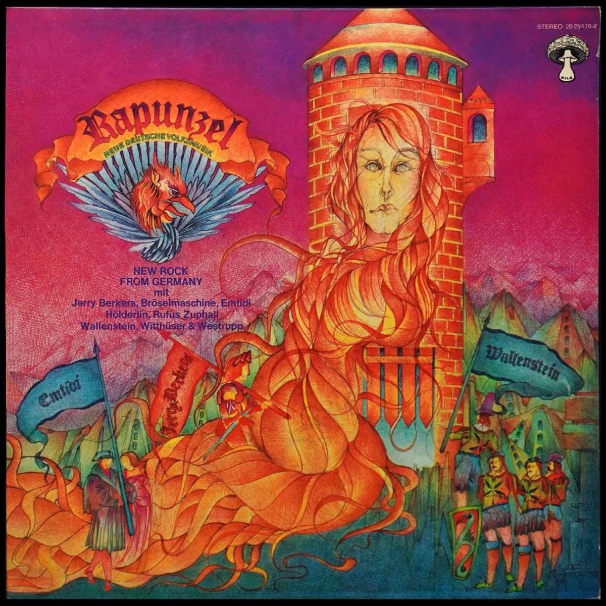 LP V/A — Rapunzel (Neue Deutsche Volksmusik) (обложка-буклет) фото