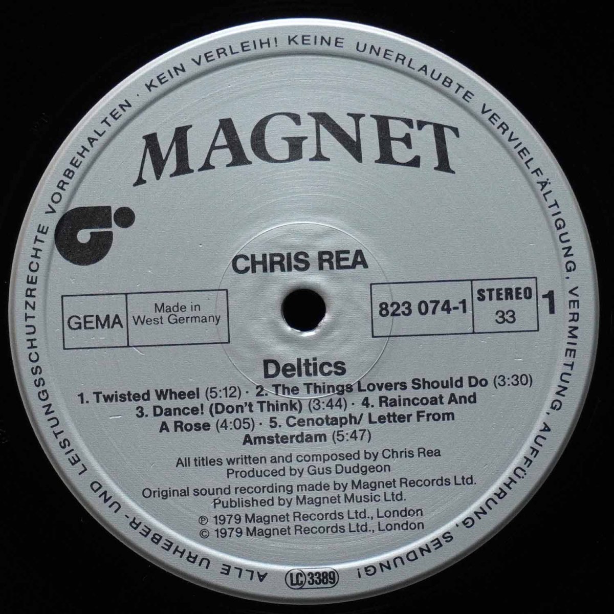 LP Chris Rea — Deltics фото 2