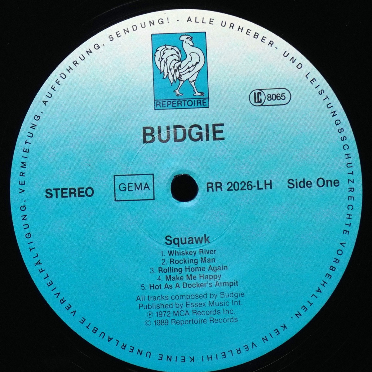 LP Budgie — Squawk фото 4