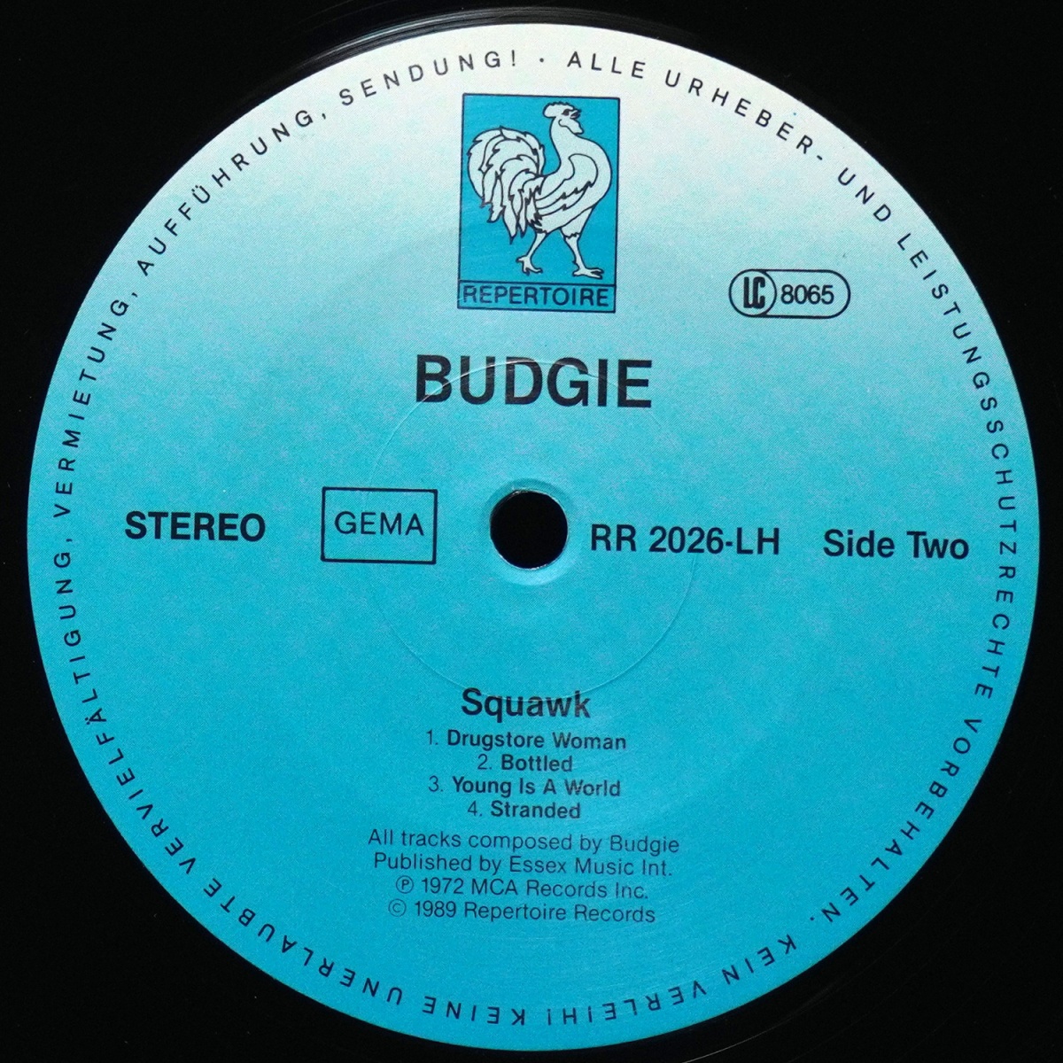 LP Budgie — Squawk фото 3