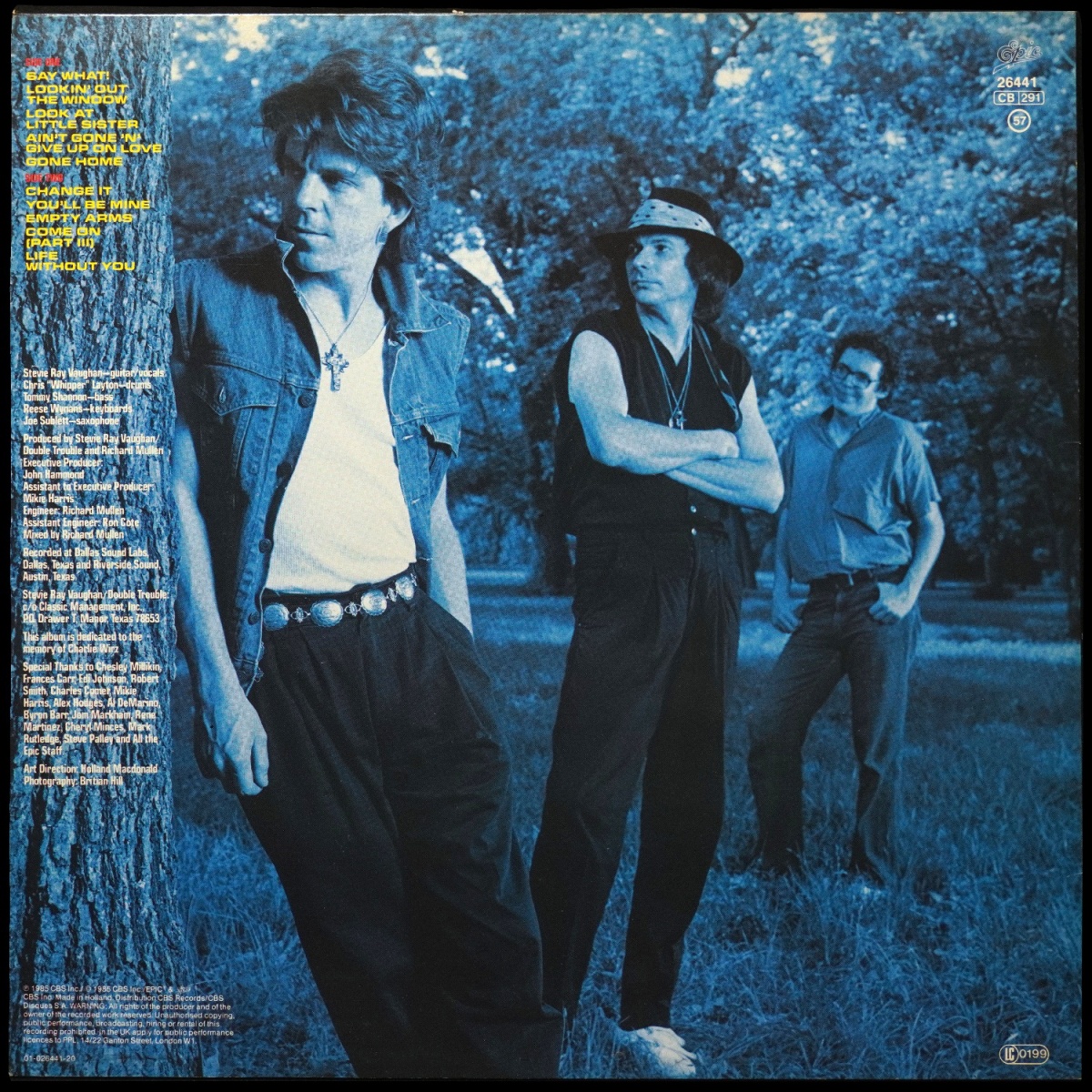 LP Stevie Ray Vaughan And Double Trouble — Soul To Soul фото 2