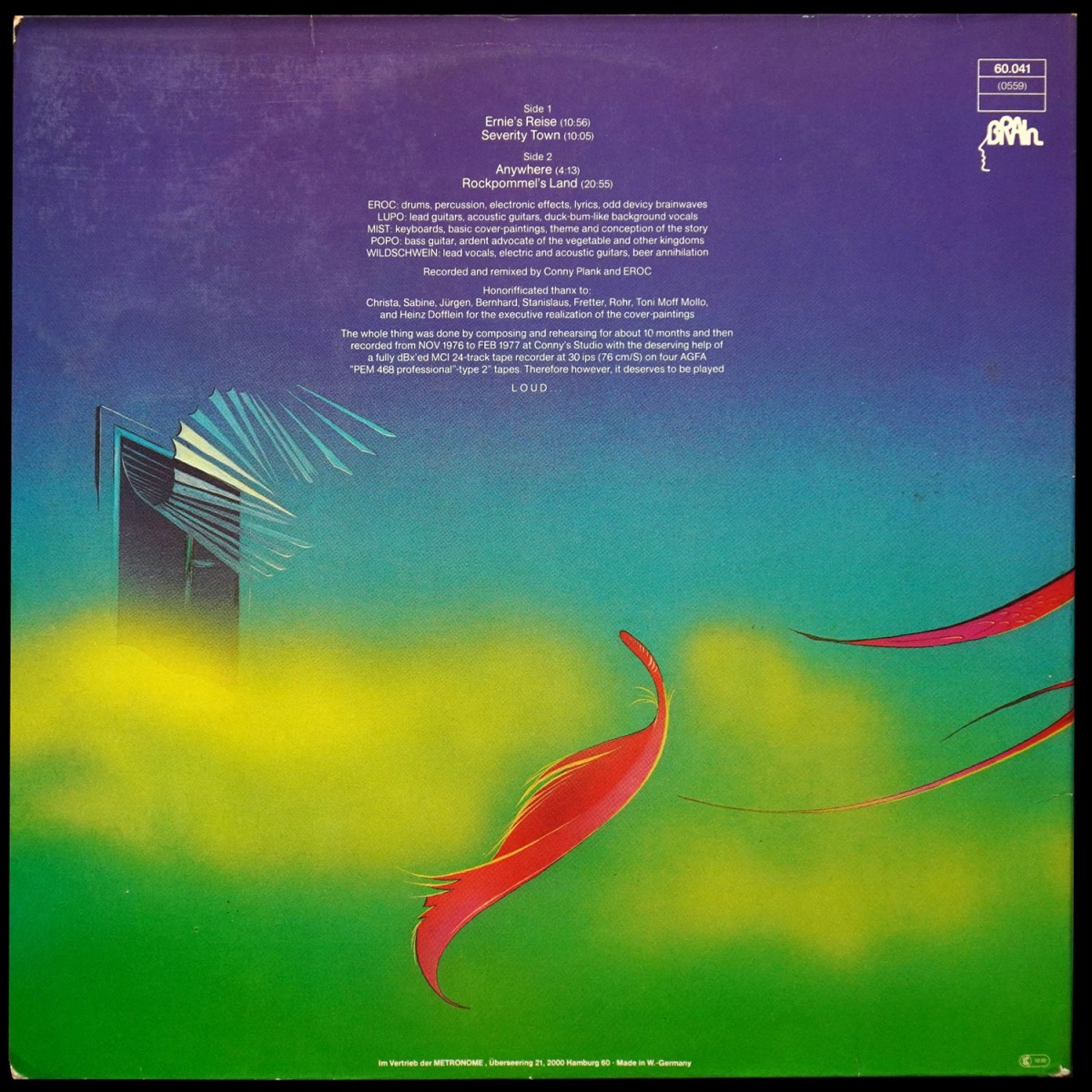 LP Grobschnitt — Rockpommel's Land фото 2