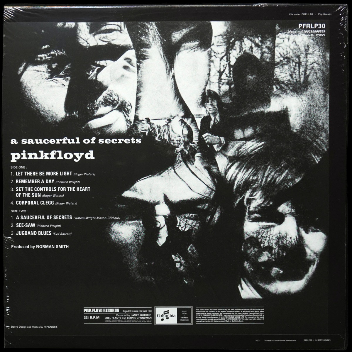 LP Pink Floyd — A Saucerful Of Secrets (моно) фото 2