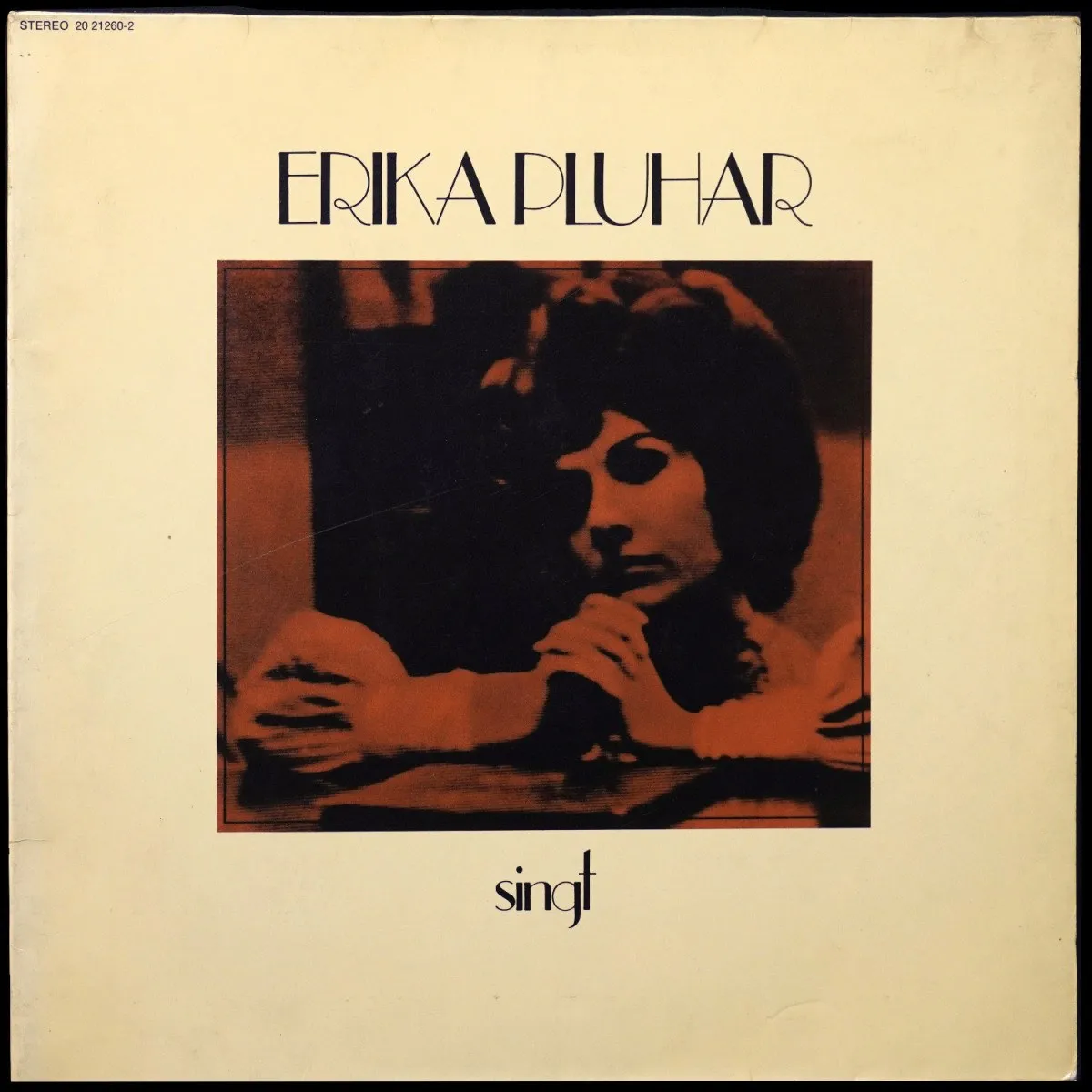 LP Erika Pluhar — Erika Pluhar Singt (+ буклет) фото