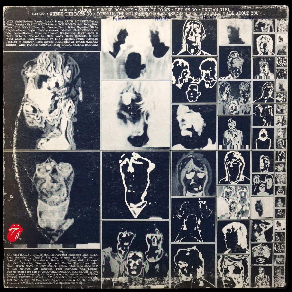 LP Rolling Stones — Emotional Rescue фото 2